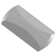 Oblong Metal Dome metal dome 