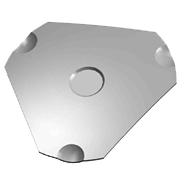  Triangle Metal Dome metal dome 
